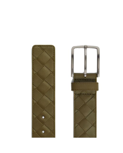 Bottega Veneta Green Braided Belt for men