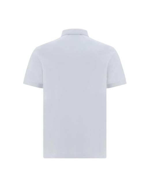 Stone Island White Polo Shirt for men