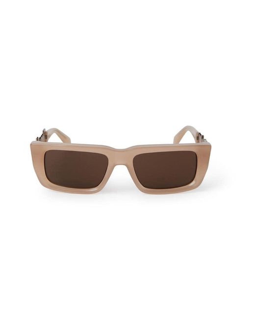 Palm Angels Brown Sunglasses for men
