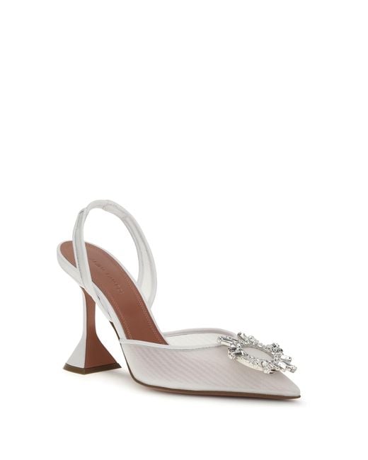 AMINA MUADDI White Begum Pumps