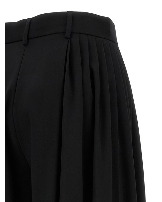 GIUSEPPE DI MORABITO Black Tailored Pants Virgin Wool