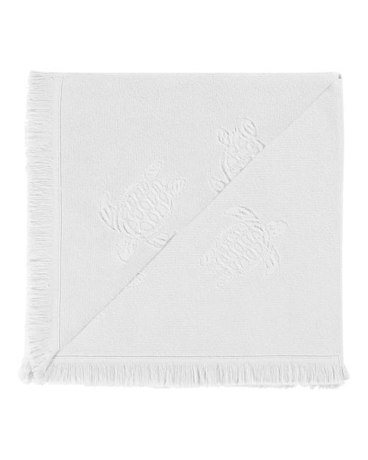 Vilebrequin White Santah Beach Towel