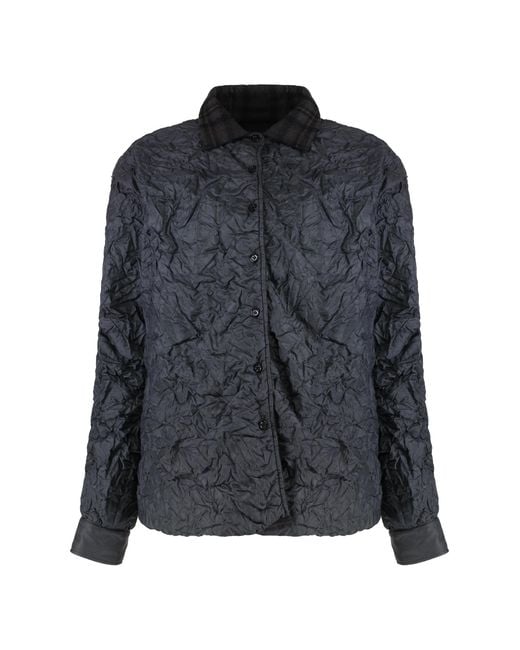 Maison Margiela Black Reversible Padded Jacket Lanavergine Trench & Raincoats
