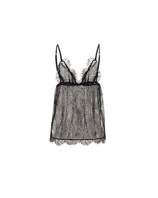 Tom Ford Gray Polyamide Top