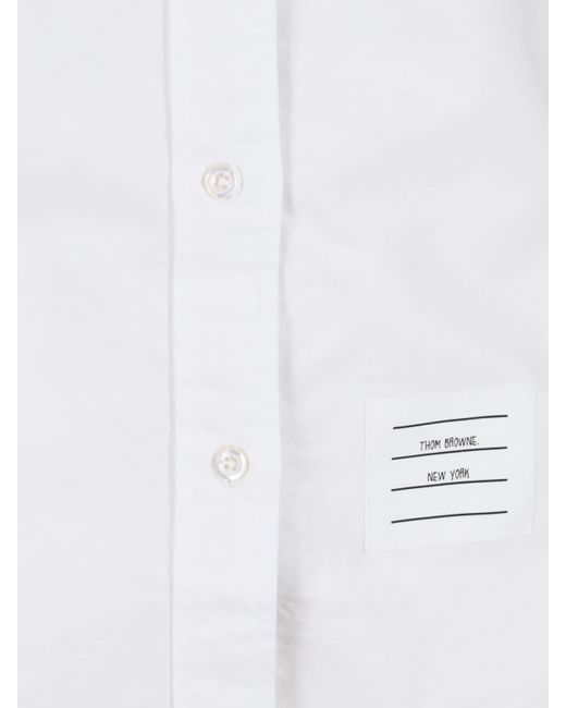 Thom Browne White Classic Shirt