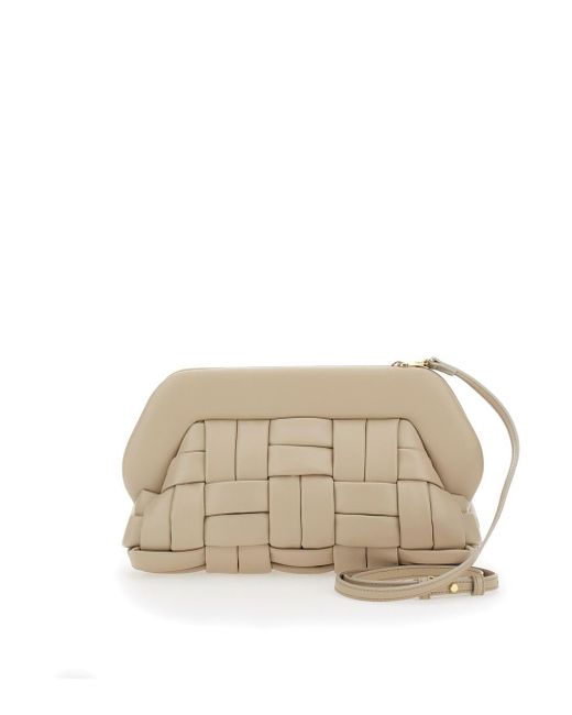 THEMOIRÈ Natural Bios Weaved Clutch Bag