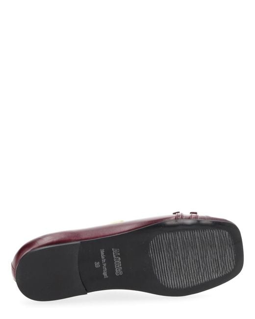 Alohas Purple Ballerina Cendana Goat Leather Shoe