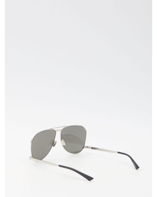Saint Laurent Metallic Sl 690 Dust Sunglasses for men
