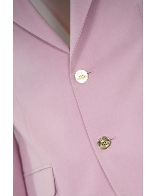 Daniele Alessandrini Pink Single-Breasted Suit for men