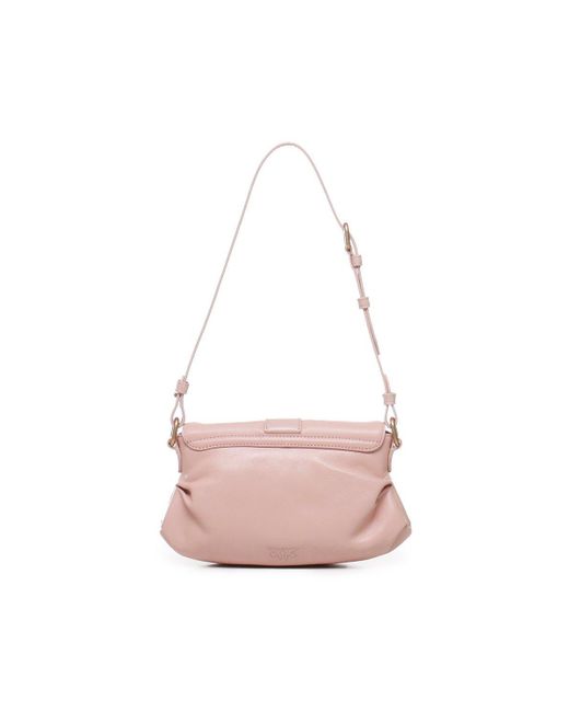 Pinko Pink Mini Jolene Shoulder Bag