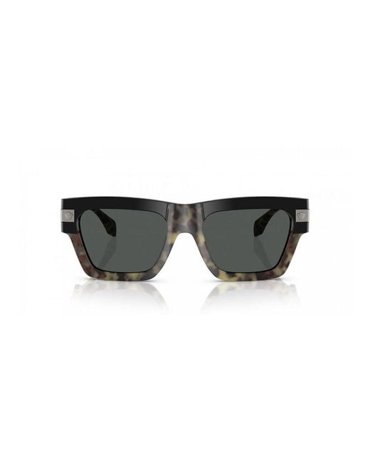 Versace Black Acetate Sunglasses for men