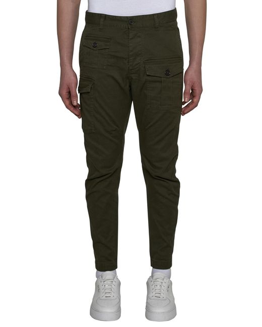 DSquared² Green Trousers for men