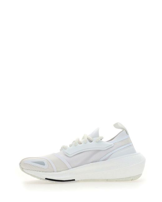 Adidas By Stella McCartney White Ultraboost Light Lace-Up Sneakers