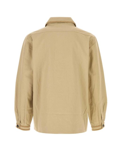 Bode Natural Cotton Bullion Jacket for men