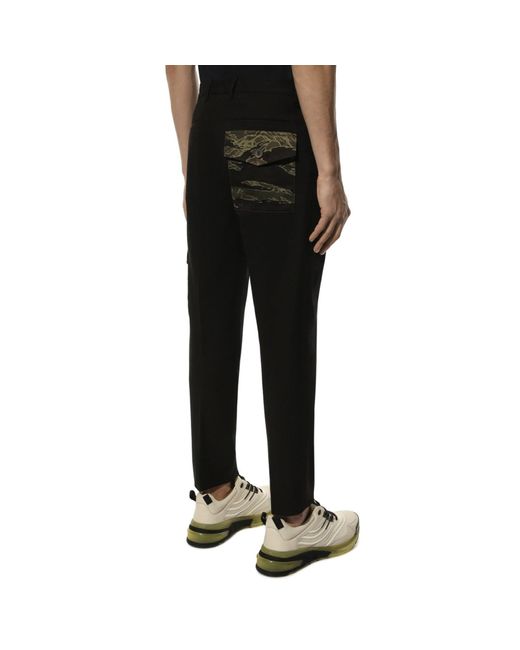 Dolce & Gabbana Black Chino Pants for men