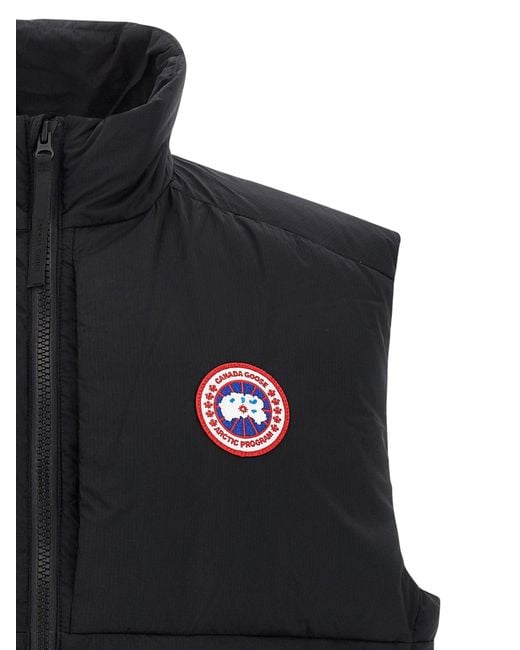 Canada Goose Black 'Lodge' Vest for men