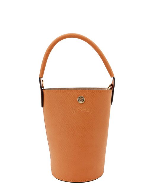 Longchamp Brown Bucket Bag
