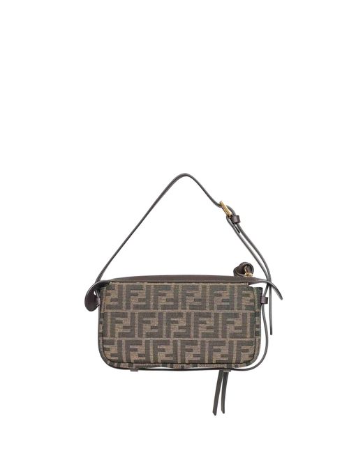 Fendi Metallic Mini Shoulder Bag Polyester
