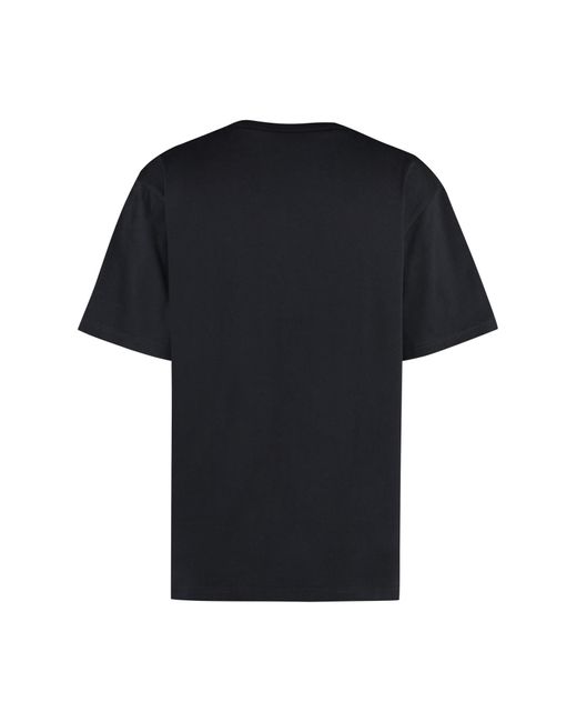 Alexander Wang Black Cotton Crew-Neck T-Shirt