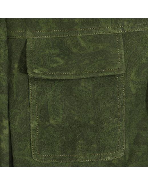 Etro Green Jackets _Le for men