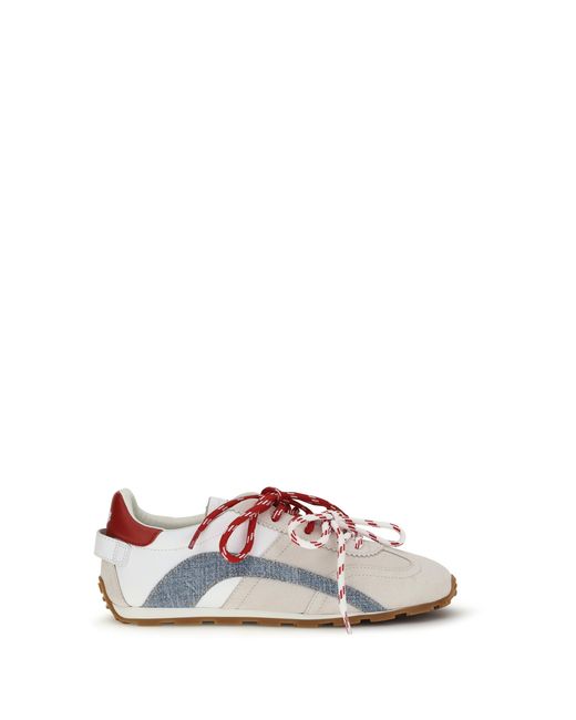 DSquared² White Leather Sneakers for men