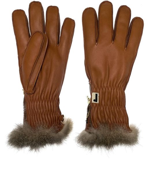 Restelli Brown Nappa Opossuy Guanti