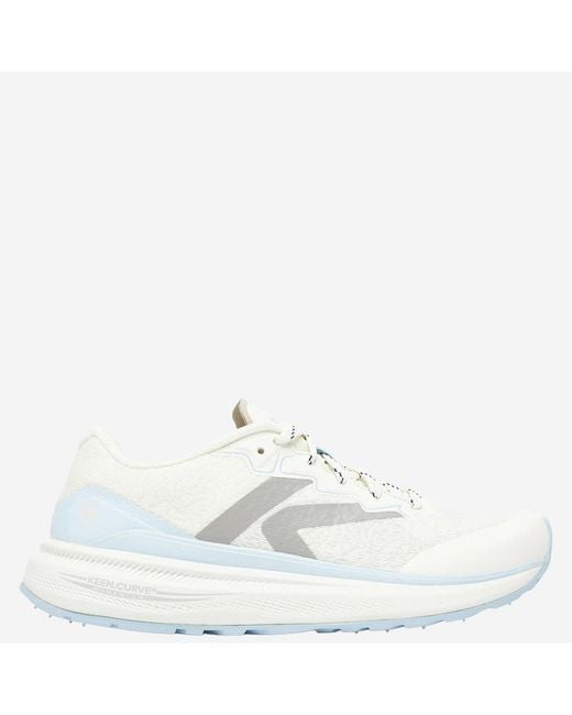 Keen White Sneakers Wk500 Fabric And Rubber Trainers