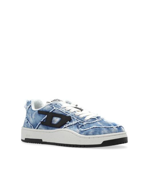 DIESEL Blue S-Ukiyo V2 Low Sneakers for men