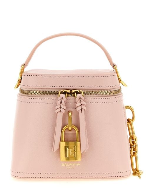Balmain Pink Pulse Vanity Handbag