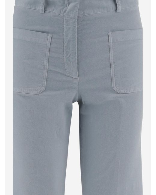 Ql2 Blue Trousers Nina Cotton