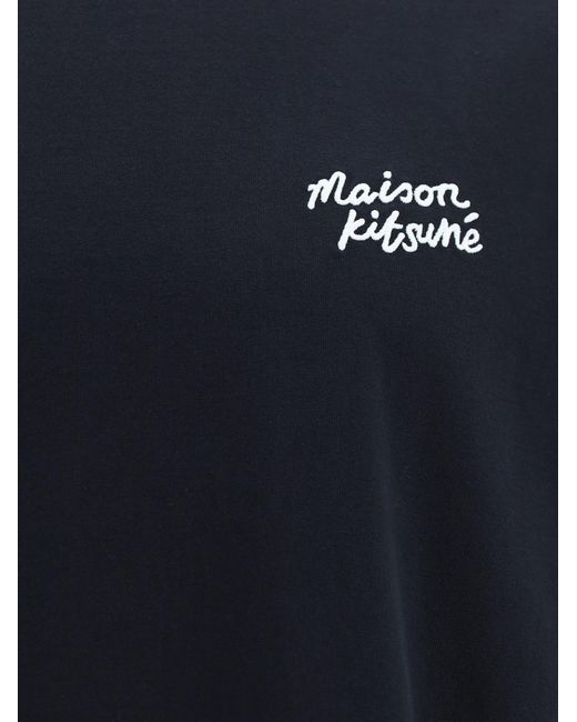 Maison Kitsuné Blue T-shirts for men