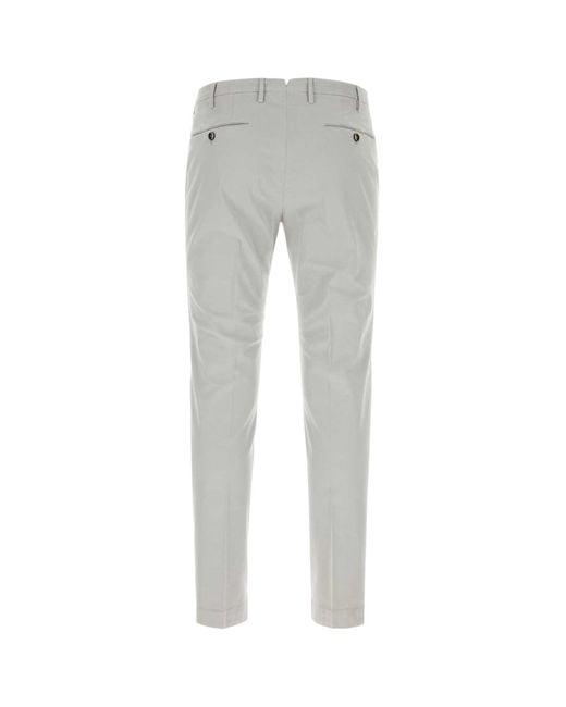 PT01 Gray Light Stretch Cotton Pant for men