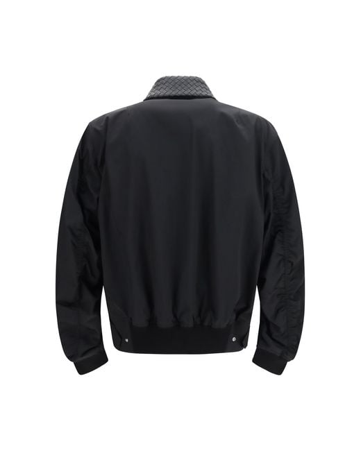 Bottega Veneta Blue Jacket Padded Technical Nylon Polyamide for men