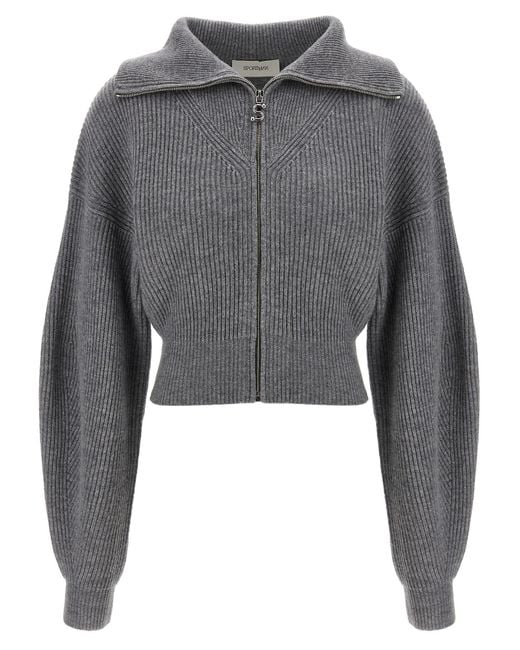Sportmax Gray 'Calypso' Cardigan