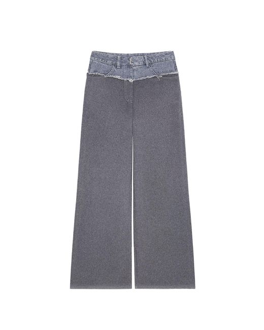 Givenchy Gray Oversized Jeans
