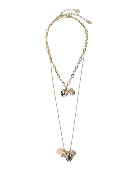 Twinset White Necklace With Chain Brass Necklaces
