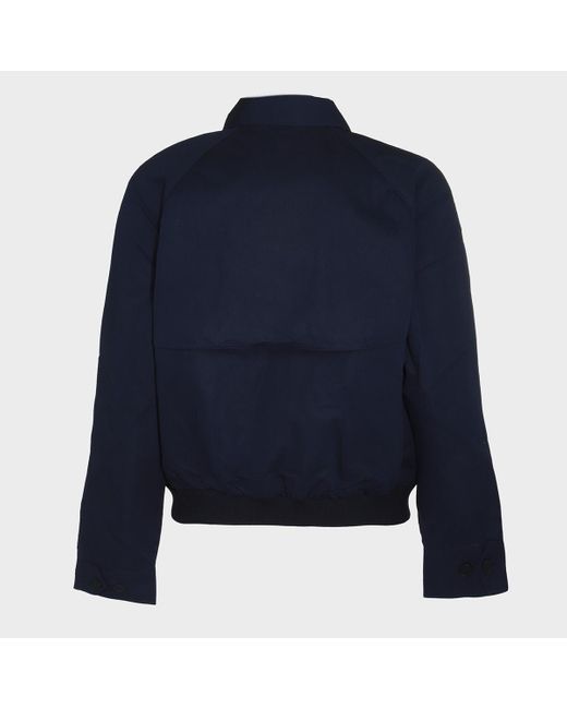 Maison Kitsuné Blue Ink Cotton Casual Jacket for men