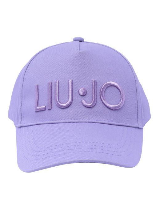 Liu Jo Purple Logo Baseball Cap