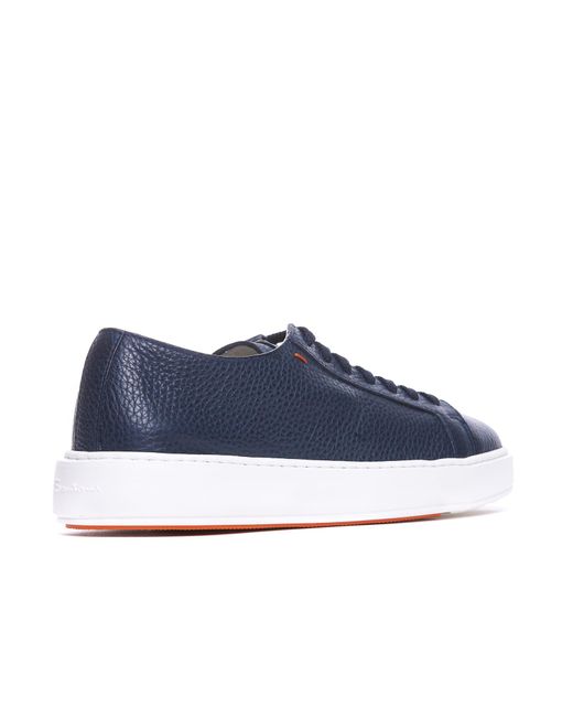 Santoni Blue Shoes for men