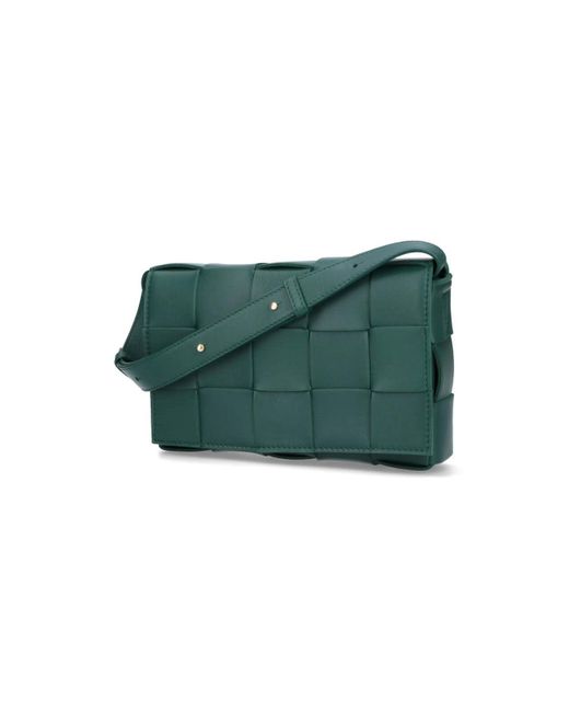 Bottega Veneta Green Cassette Crossbody Bag
