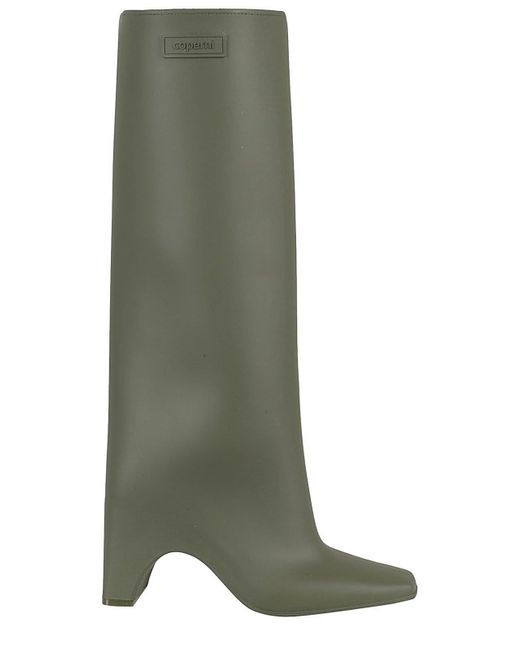 Coperni Green Rubber Bridge Boot