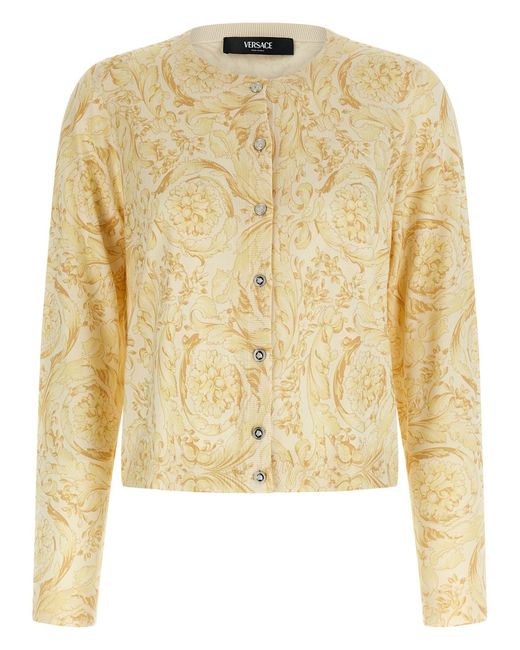 Versace Metallic Barocco 92 Cardigan