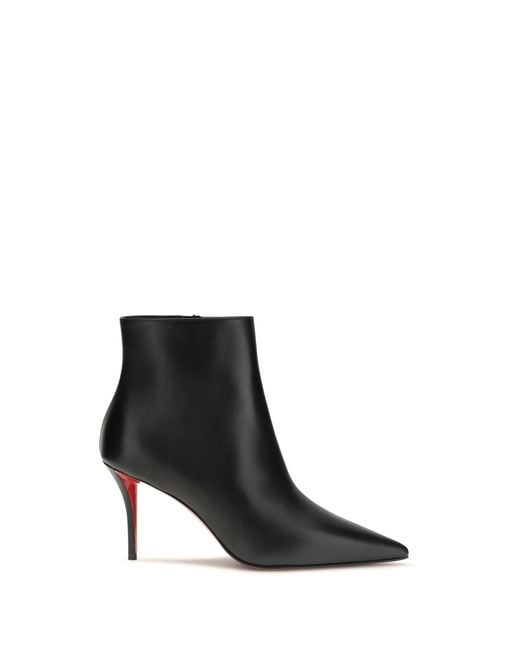 Christian Louboutin Black Miss Z Ankle Boots