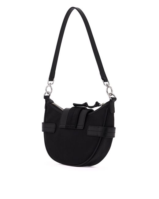 Ganni Black Nylon Bucky Bag For