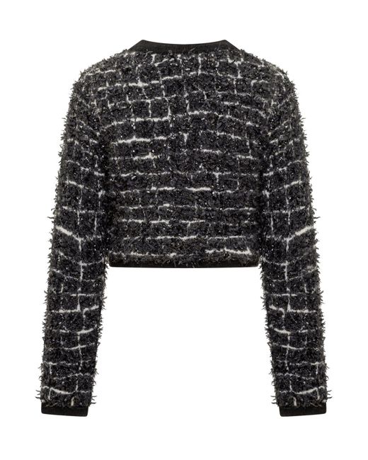 Versace Black Crewneck Sweater