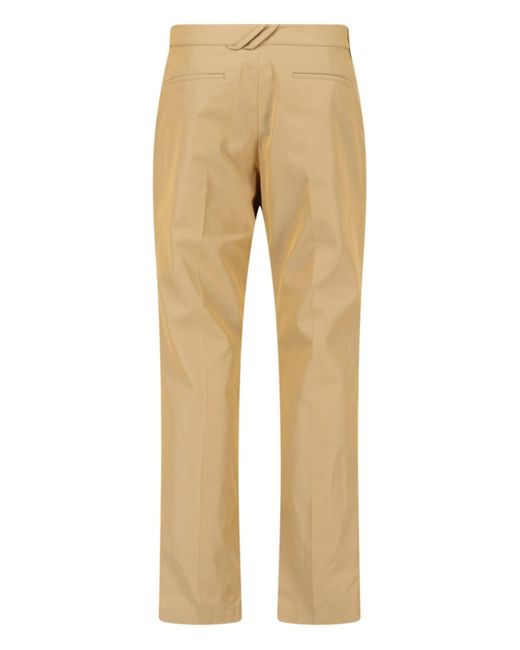 Burberry Natural Straight Pants for men
