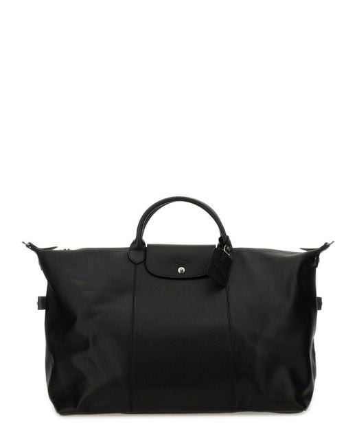 Longchamp Black Duffel Bag