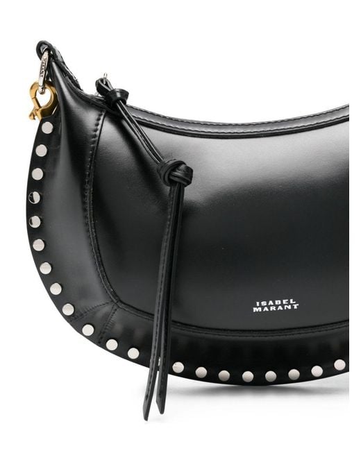 Isabel Marant Gray Oskan Moon Shoulder Bag