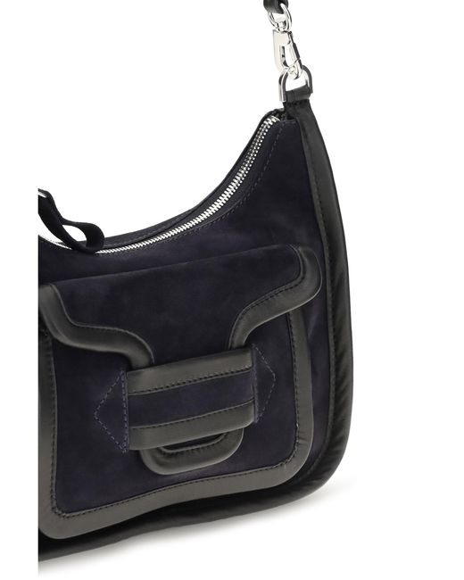 Pierre Hardy Black Alpha Day Miss Leather Shoulder Bag Calf Bos Taurus