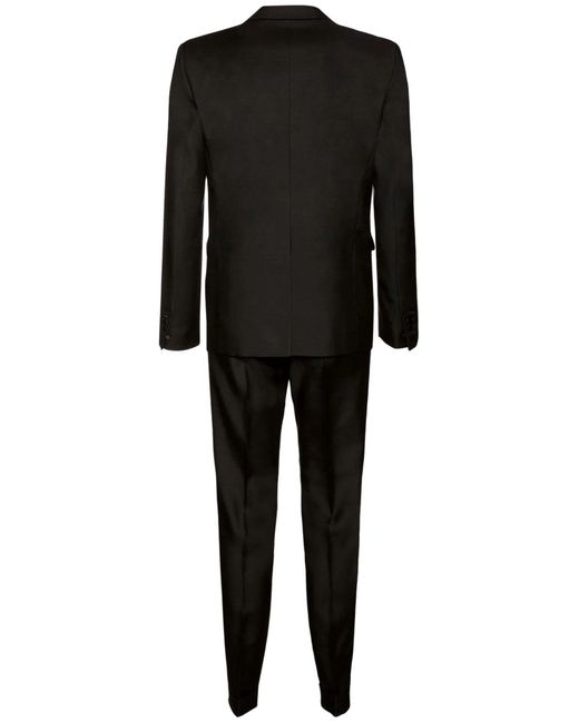 DSquared² Black Slim Single-breasted Suit for men